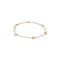  -  - Bracciale Soprana Gioielleria Bambino in Oro Zircone 150526 5 CUORI - 150526 5 CUORI